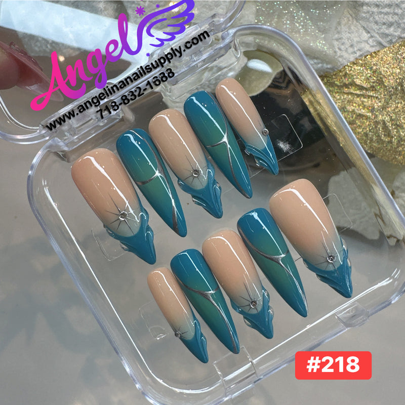 Angelina Handmade Custom Press-On | #210-#239