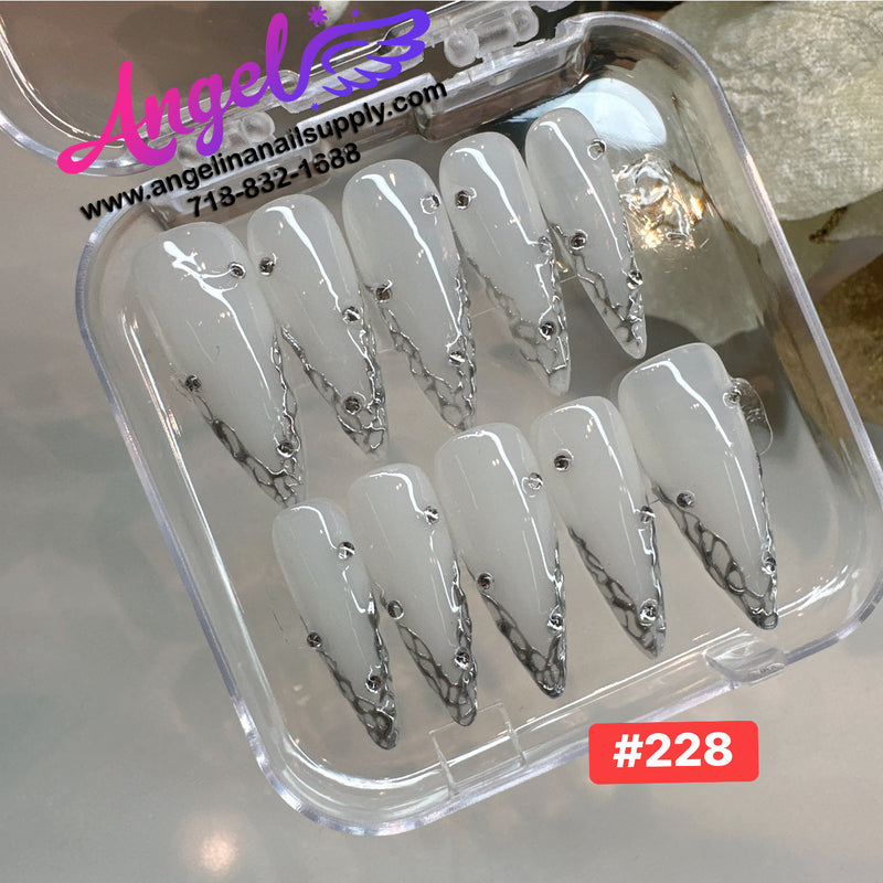 Angelina Handmade Custom Press-On | #210-#239