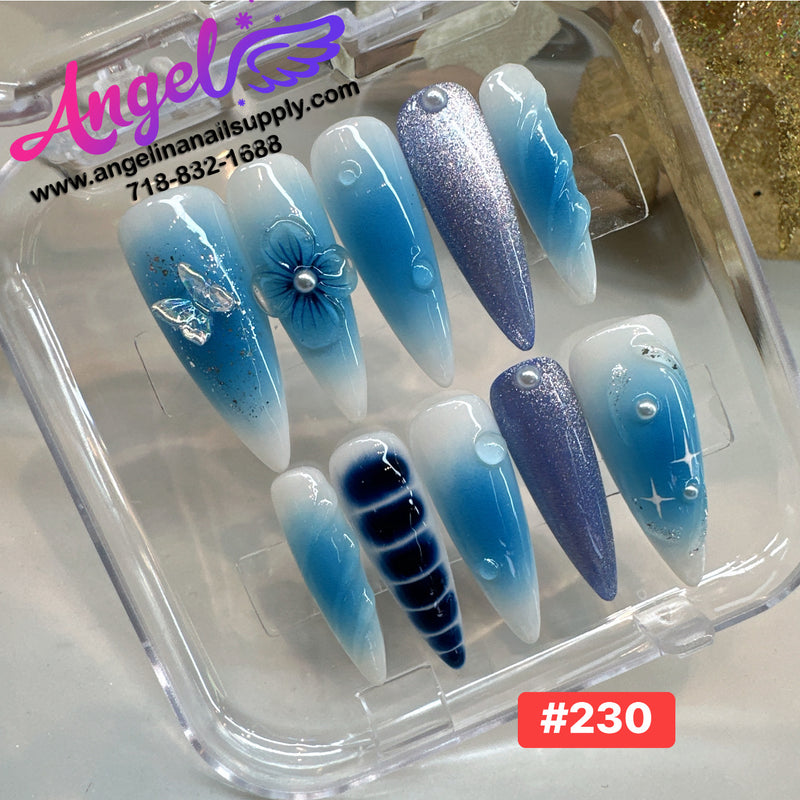 Angelina Handmade Custom Press-On | #210-#239