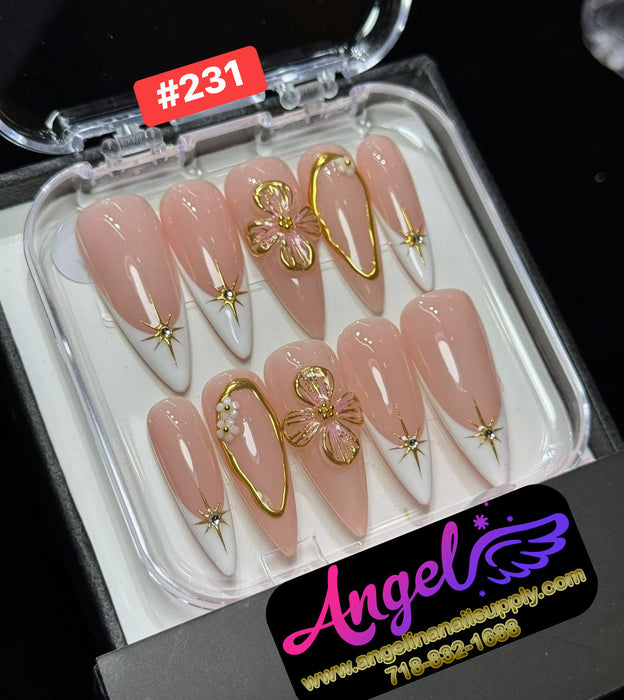 Angelina Handmade Custom Press-On | #210-#239