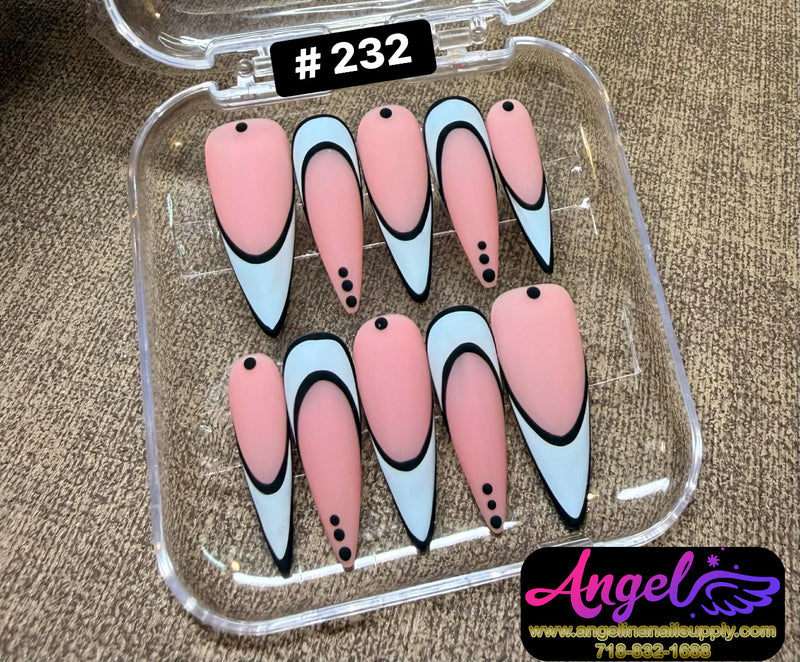 Angelina Handmade Custom Press-On | #210-#239