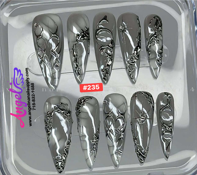 Angelina Handmade Custom Press-On | #210-#239