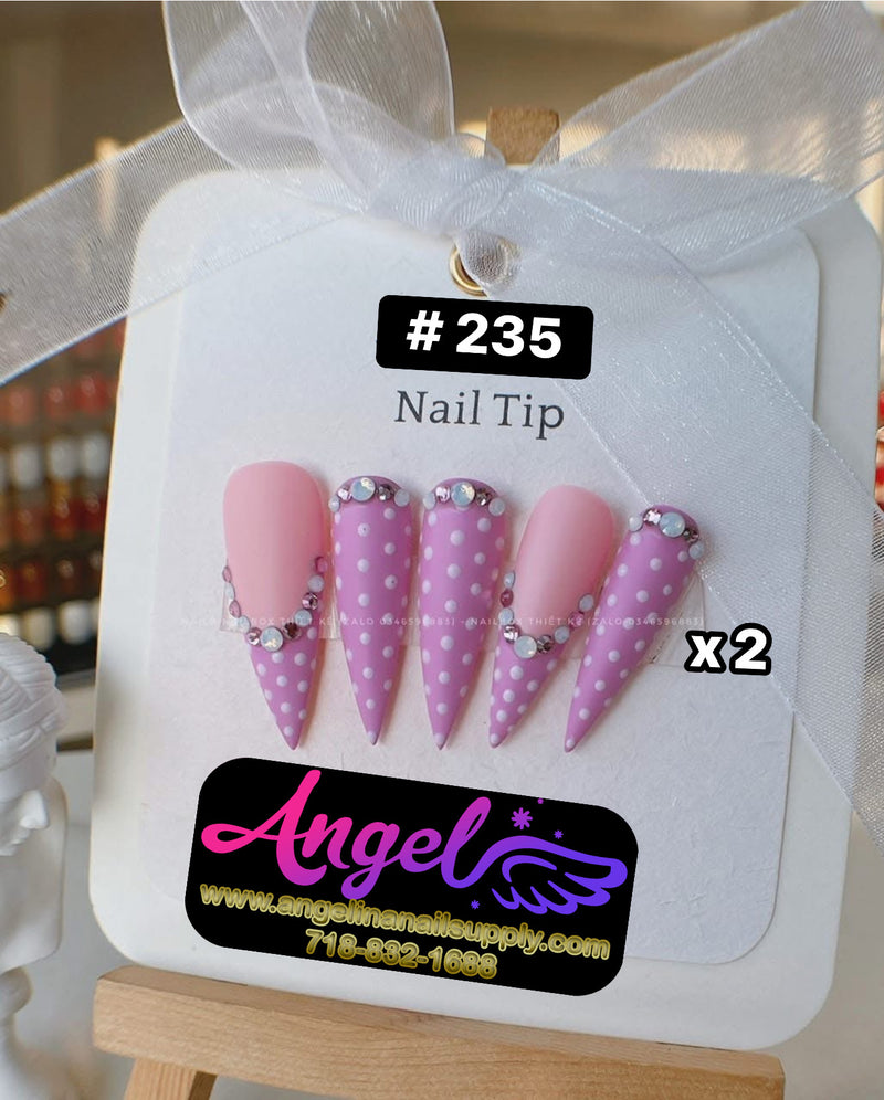 Angelina Handmade Custom Press-On | #210-#239