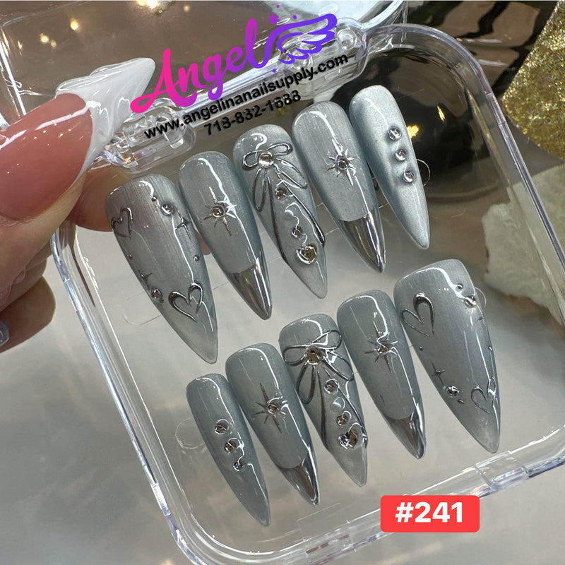 Angelina Handmade Custom Press-On | #240-#269