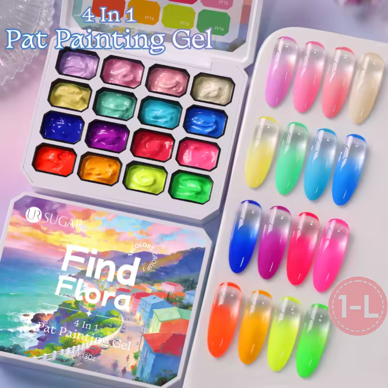Cream Painting Gel Palette