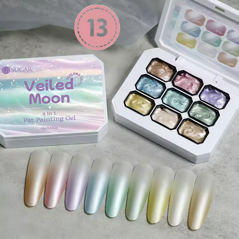 Cream Painting Gel Palette