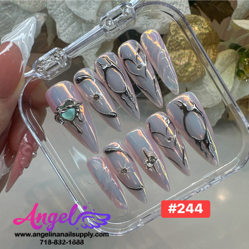 Angelina Handmade Custom Press-On | #240-#269