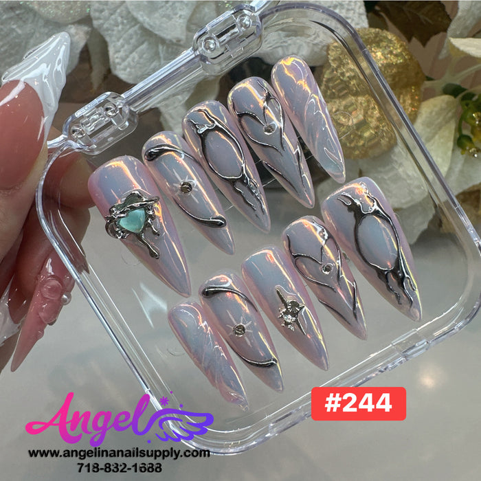 Angelina Handmade Custom Press-On | #240-#269