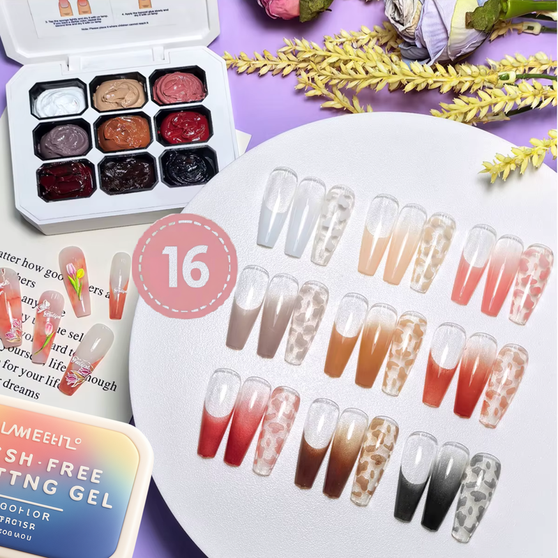 Cream Painting Gel Palette
