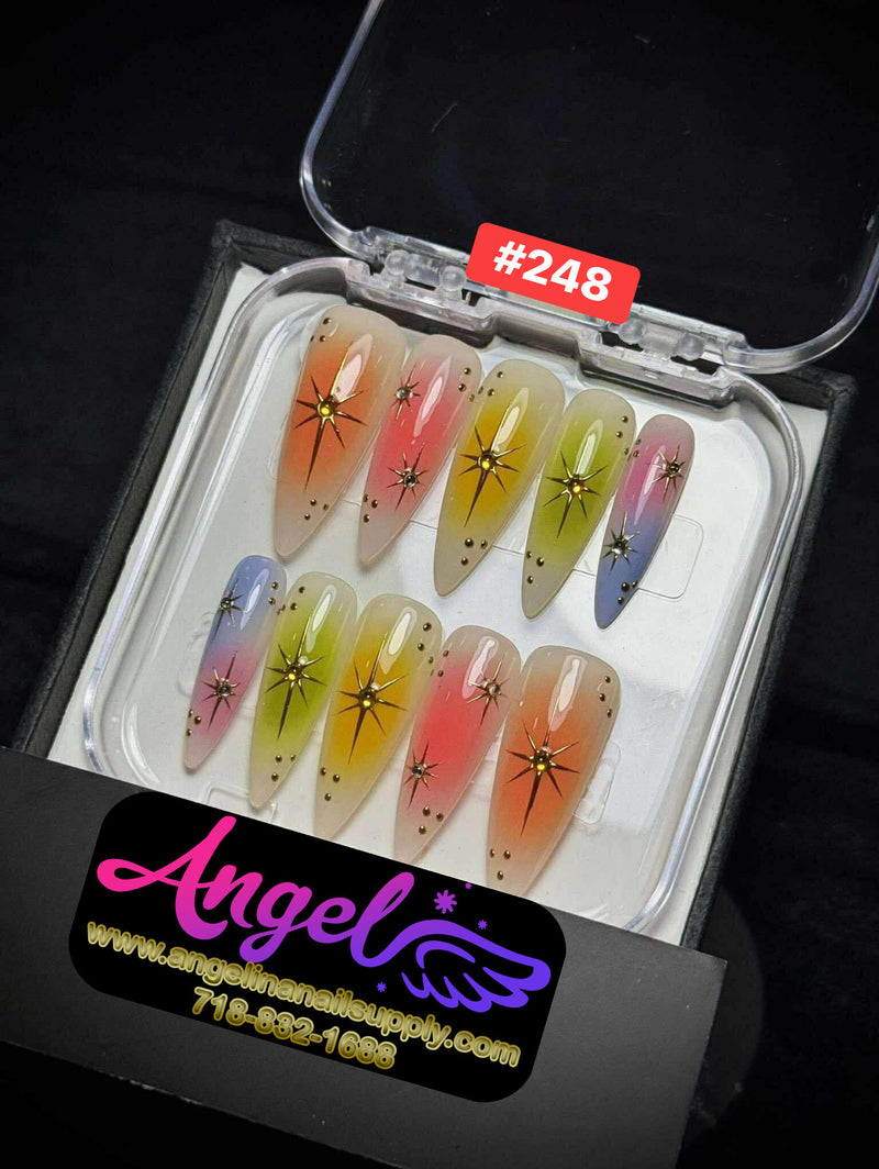 Angelina Handmade Custom Press-On | #240-#269