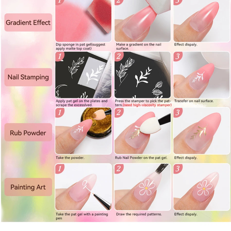 Cream Painting Gel Palette