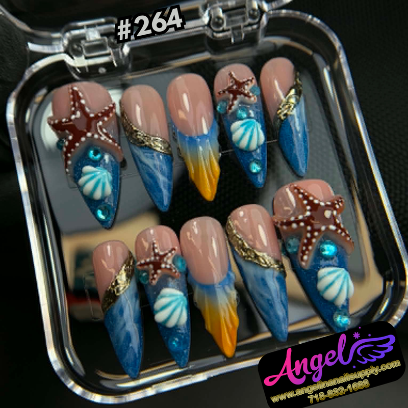 Angelina Handmade Custom Press-On #0240-#0269