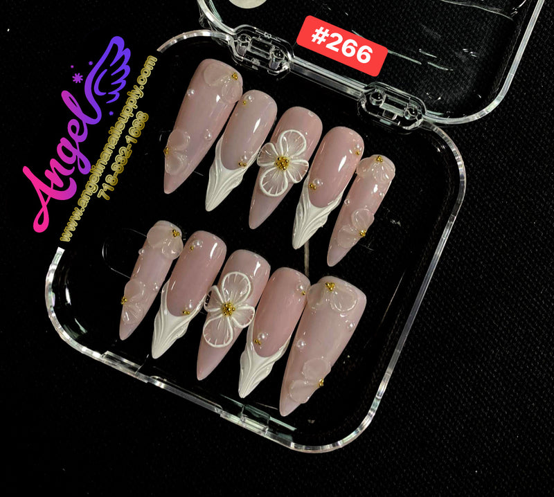 Angelina Handmade Custom Press-On | #240-#269