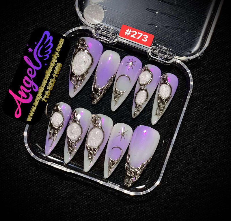 Angelina Handmade Custom Press-On | #270-#299