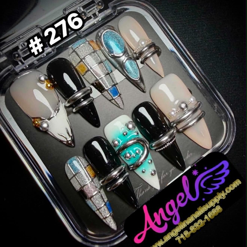 Angelina Handmade Custom Press-On #0270-#0299