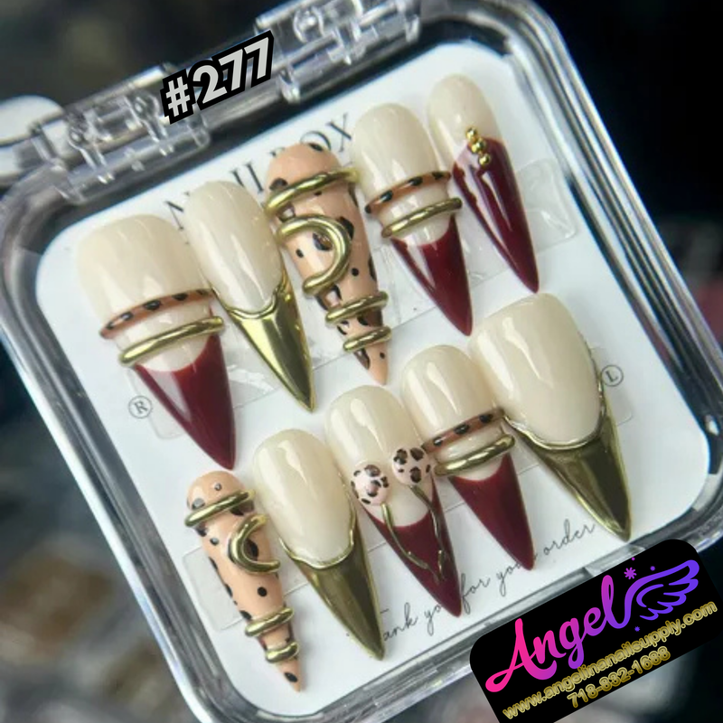 Angelina Handmade Custom Press-On #0270-#0299