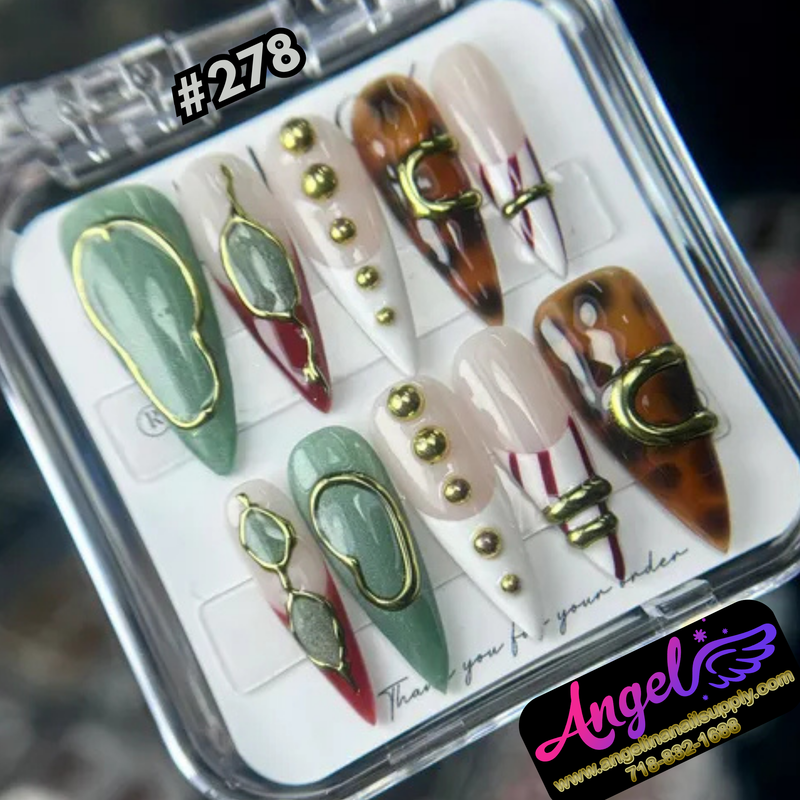 Angelina Handmade Custom Press-On #0270-#0299