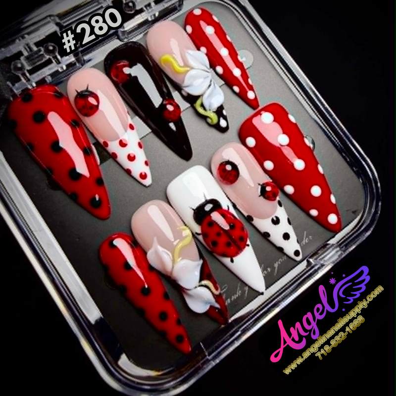 Angelina Handmade Custom Press-On #0270-#0299