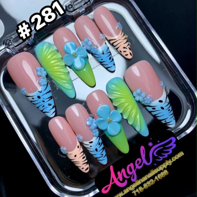 Angelina Handmade Custom Press-On #0270-#0299