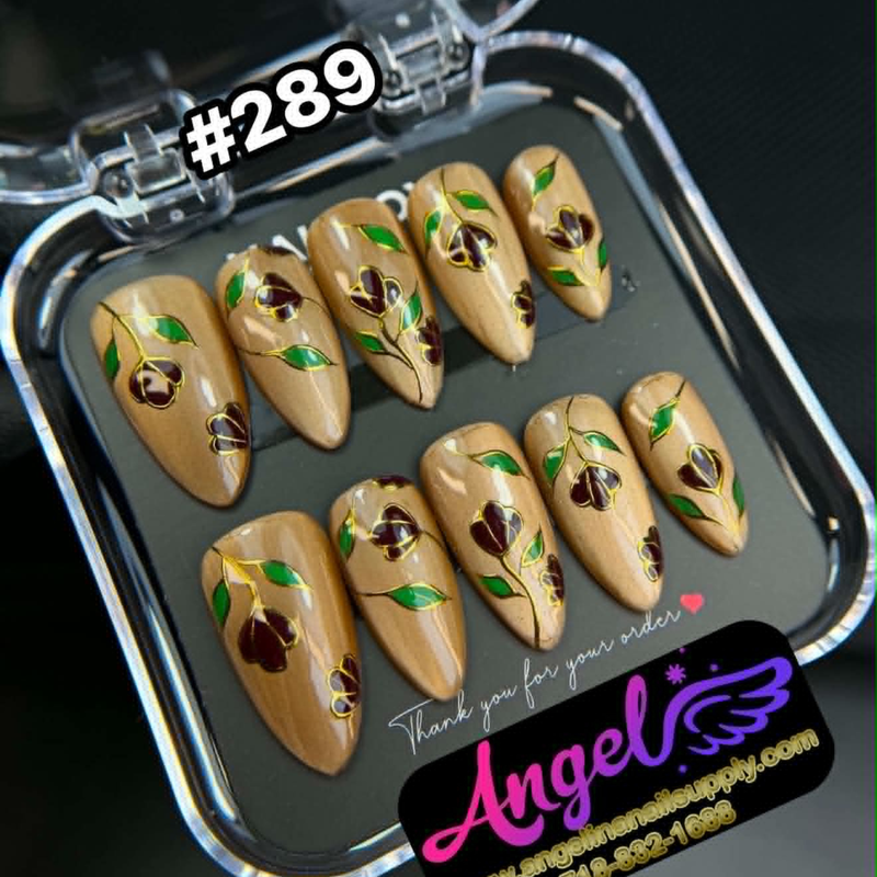 Angelina Handmade Custom Press-On #0270-#0299
