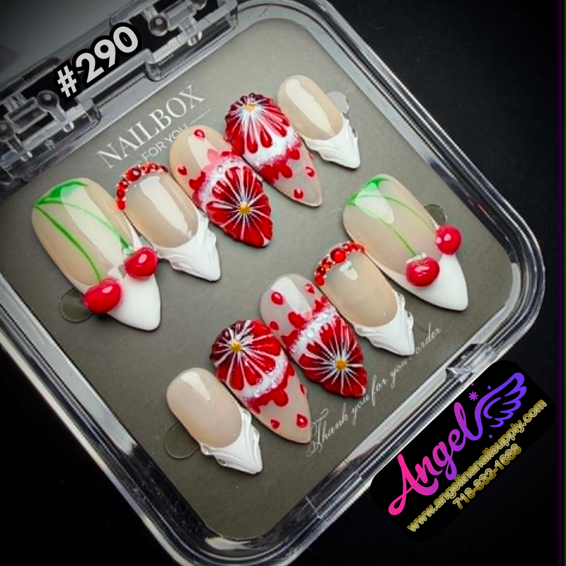 Angelina Handmade Custom Press-On #0270-#0299