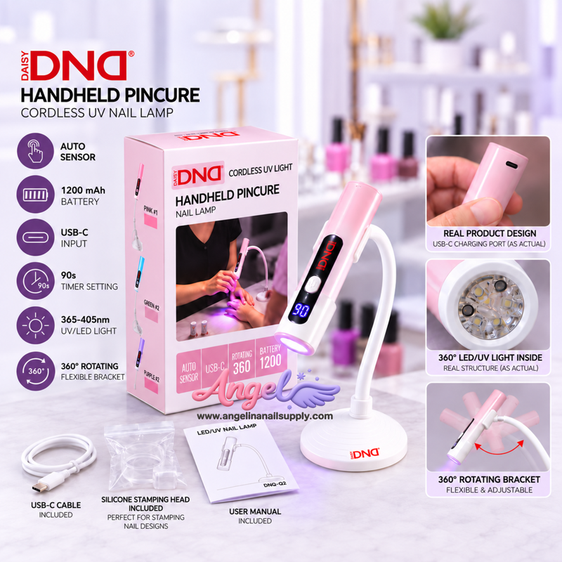 DND Cordless UV Light Handheld Pincure Nail Lamp