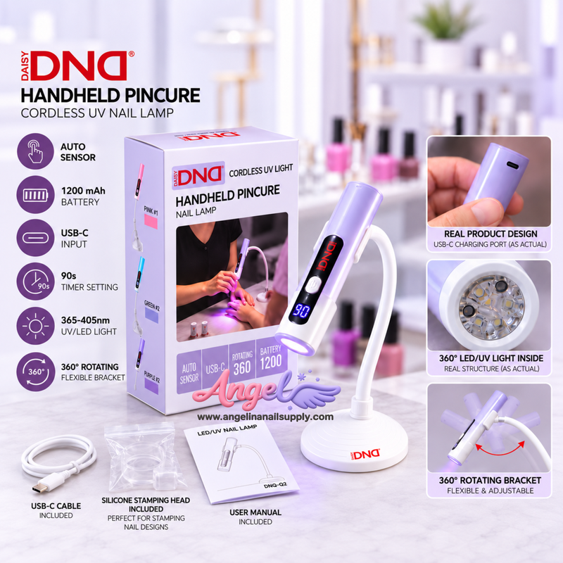 DND Cordless UV Light Handheld Pincure Nail Lamp