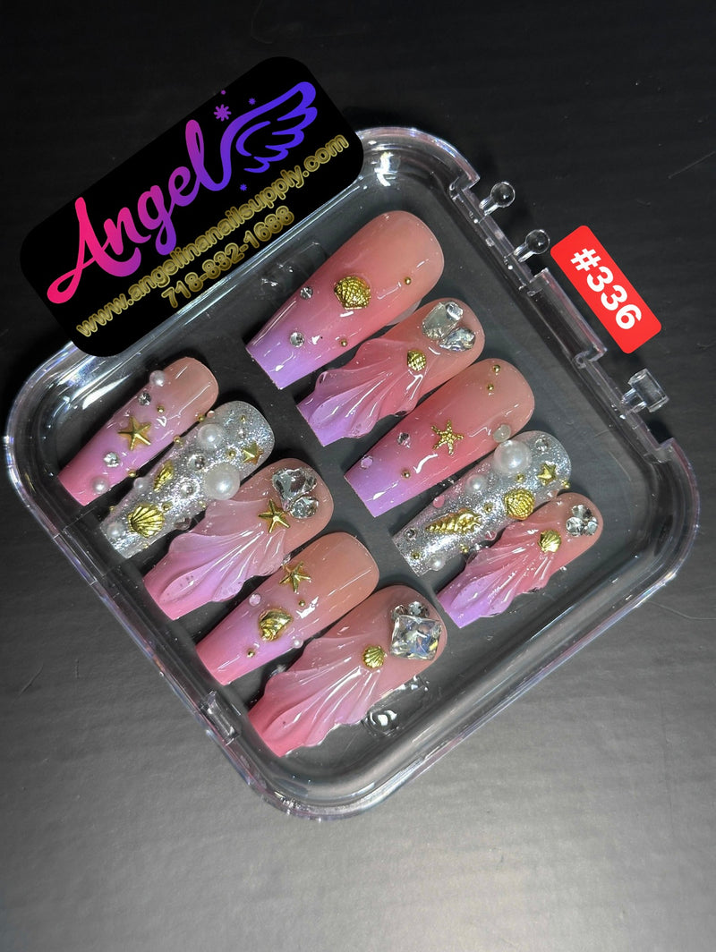 Angelina Handmade Custom Press-On | #330-#359