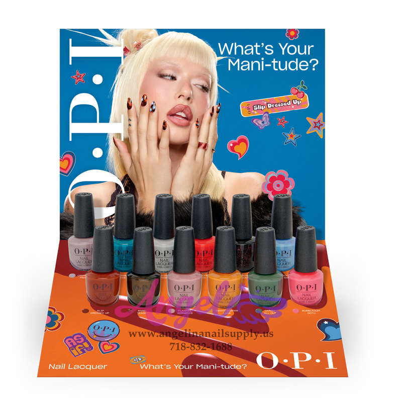 OPI Nail Lacquer - What's Your Mani-tude? Collection 12 Colors| Fall 2025