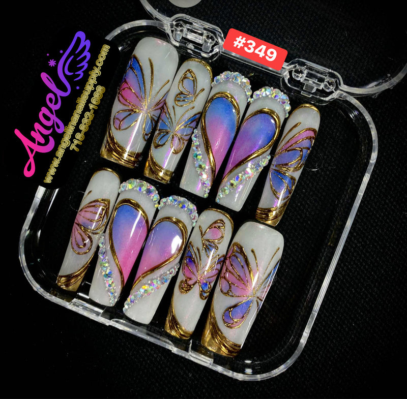 Angelina Handmade Custom Press-On | #330-#359