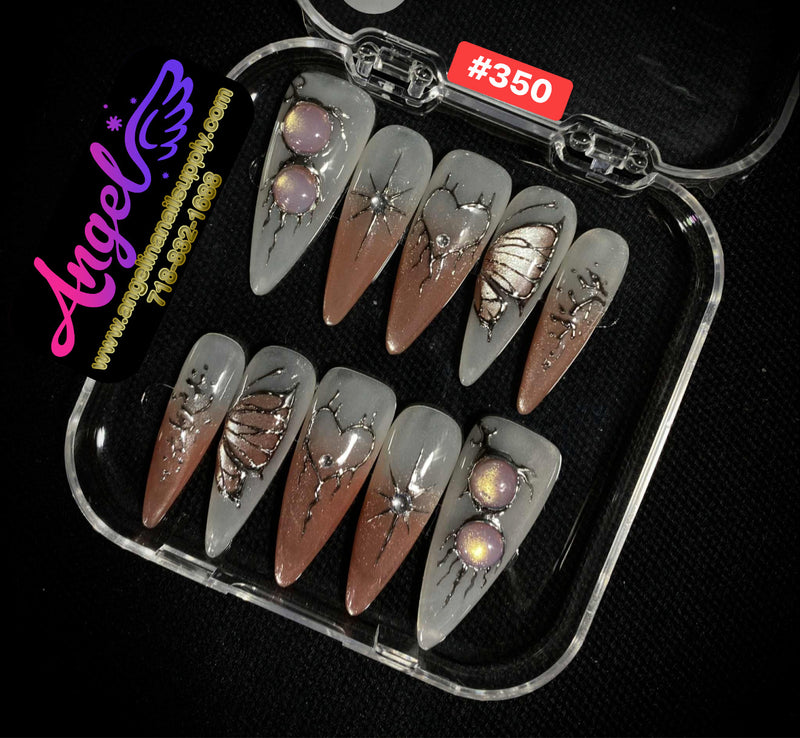 Angelina Handmade Custom Press-On | #330-#359