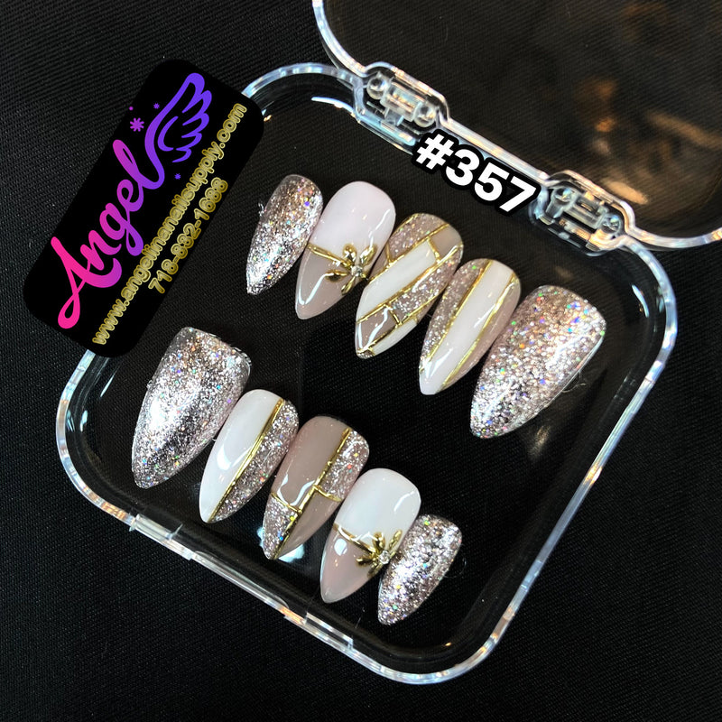 Angelina Handmade Custom Press-On | #330-#359