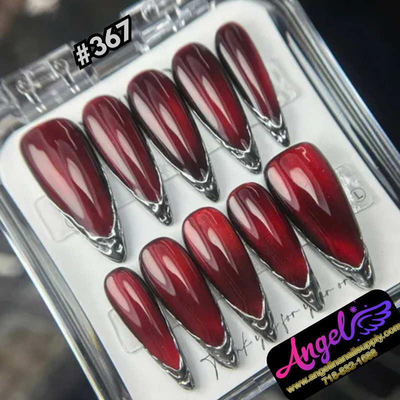 Angelina Handmade Custom Press-On #0360-#0389