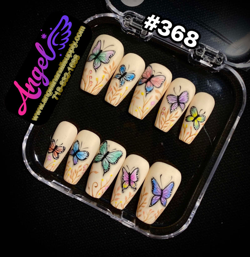 Angelina Handmade Custom Press-On | #360-#389