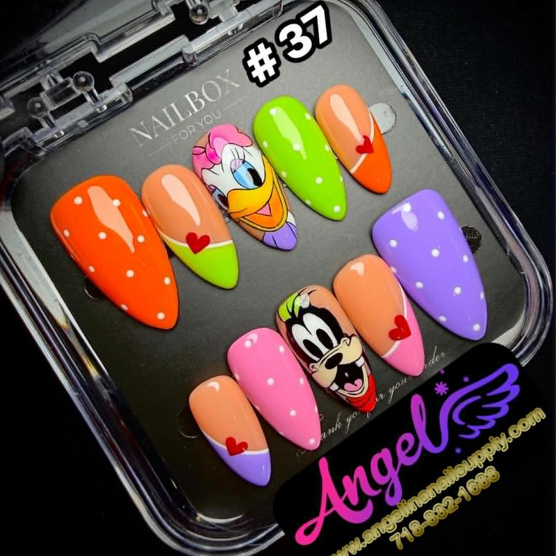 Angelina Handmade Custom Press-On #0030-#0059