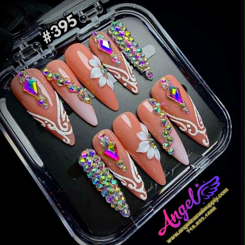 Angelina Handmade Custom Press-On #0390-#0419