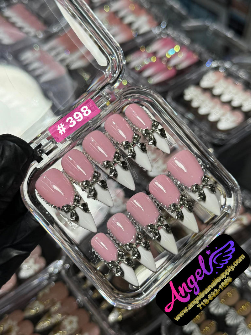 Angelina Handmade Custom Press-On | #390-#419