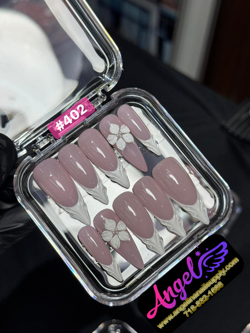 Angelina Handmade Custom Press-On | #390-#419