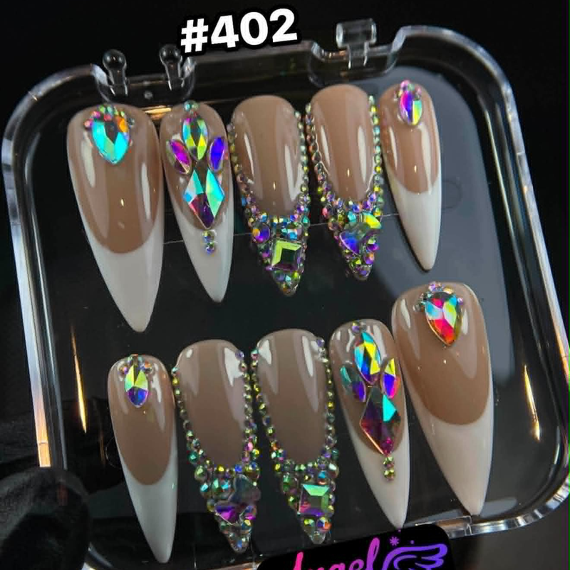 Angelina Handmade Custom Press-On #0390-#0419