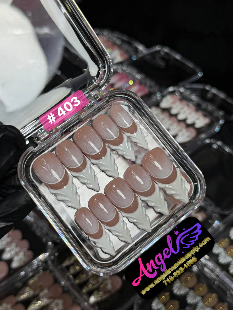 Angelina Handmade Custom Press-On | #390-#419