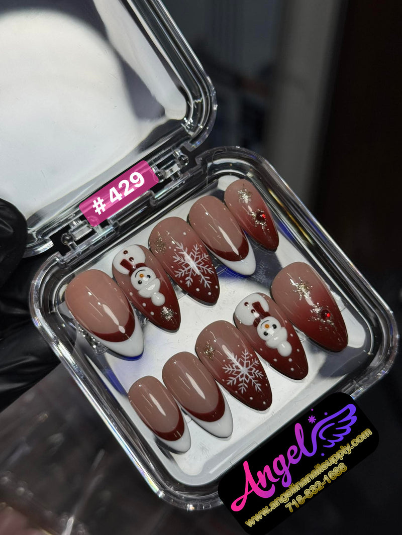 Angelina Handmade Custom Press-On | #420-#449