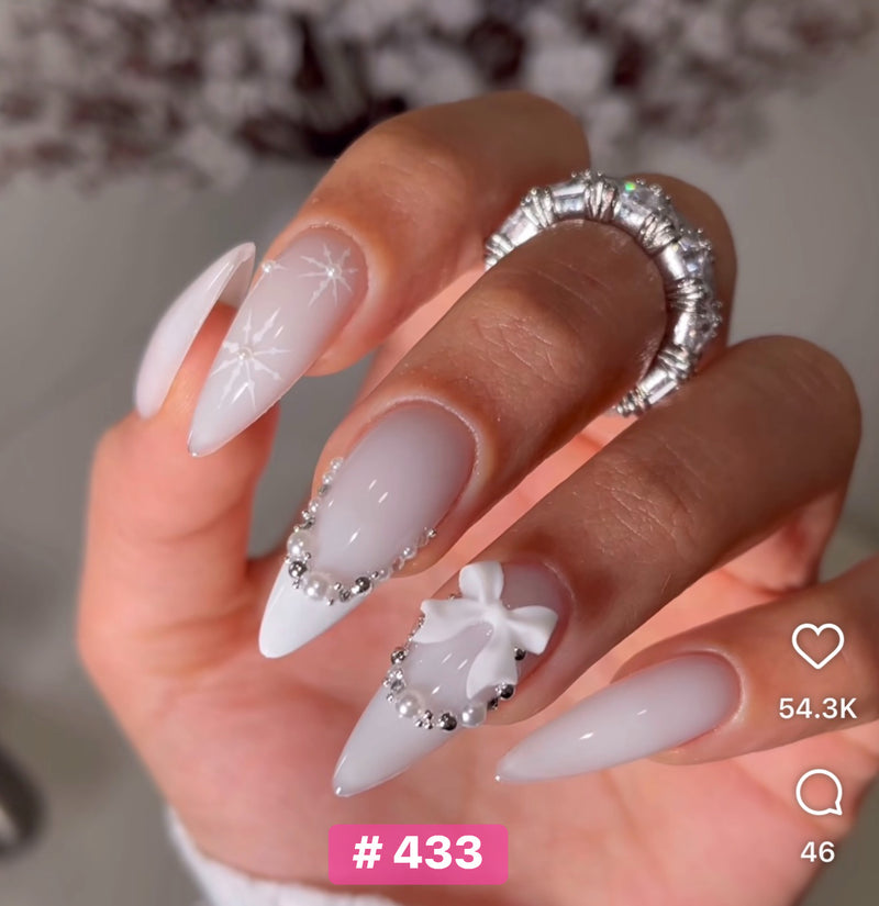 Angelina Handmade Custom Press-On | #420-#449