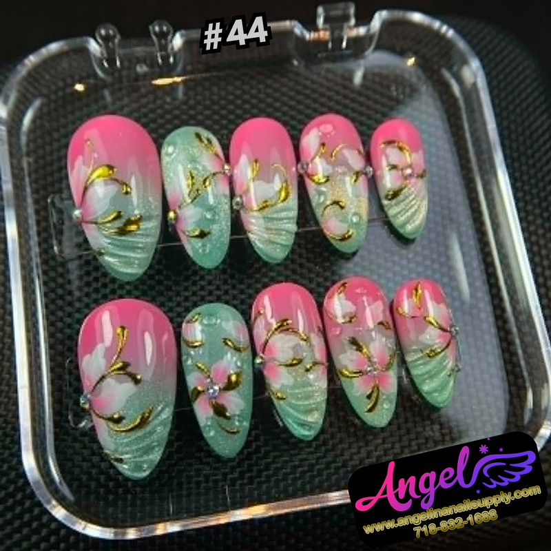 Angelina Handmade Custom Press-On #0030-#0059