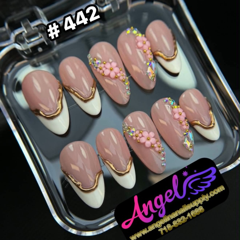Angelina Handmade Custom Press-On #0420-#0449