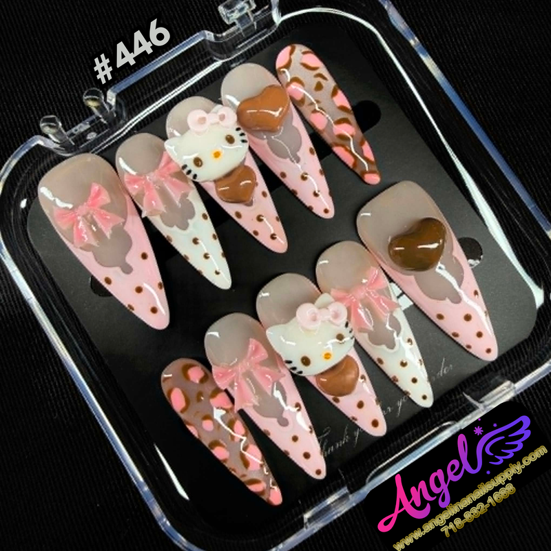 Angelina Handmade Custom Press-On #0420-#0449