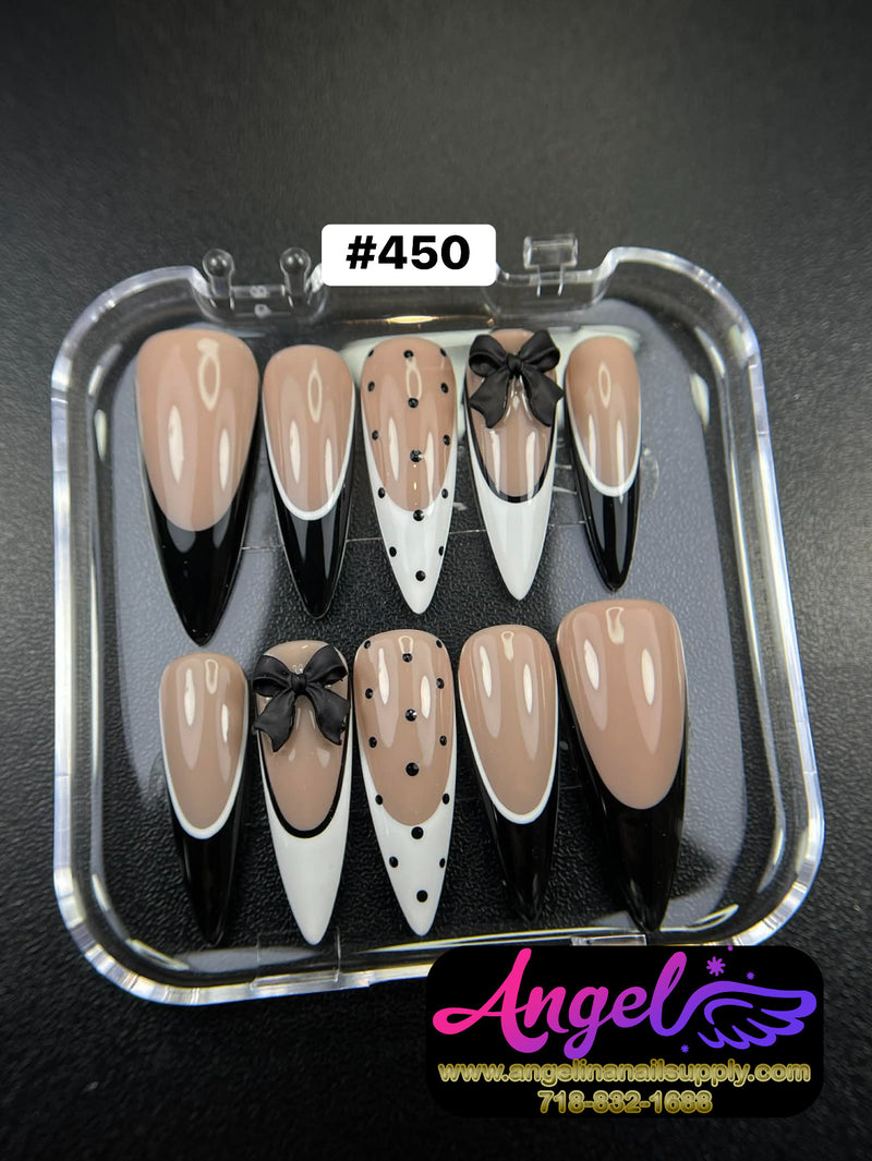 Angelina Handmade Custom Press-On | #450-#479