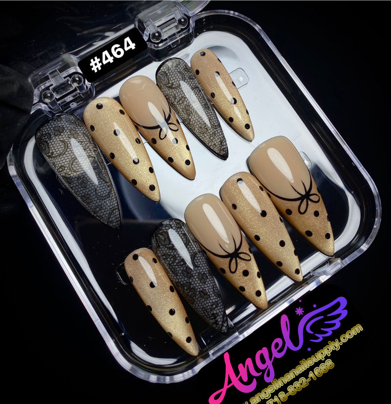 Angelina Handmade Custom Press-On | #450-#479