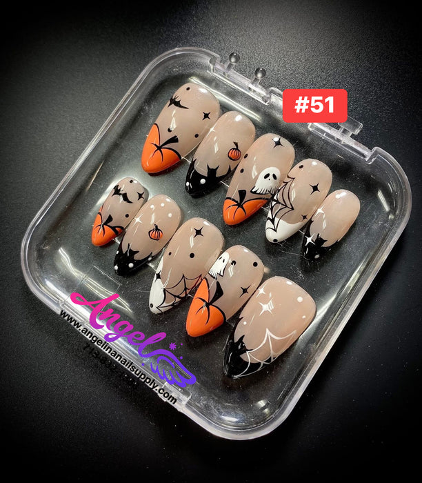 Angelina Handmade Custom Press-On | #030-#059