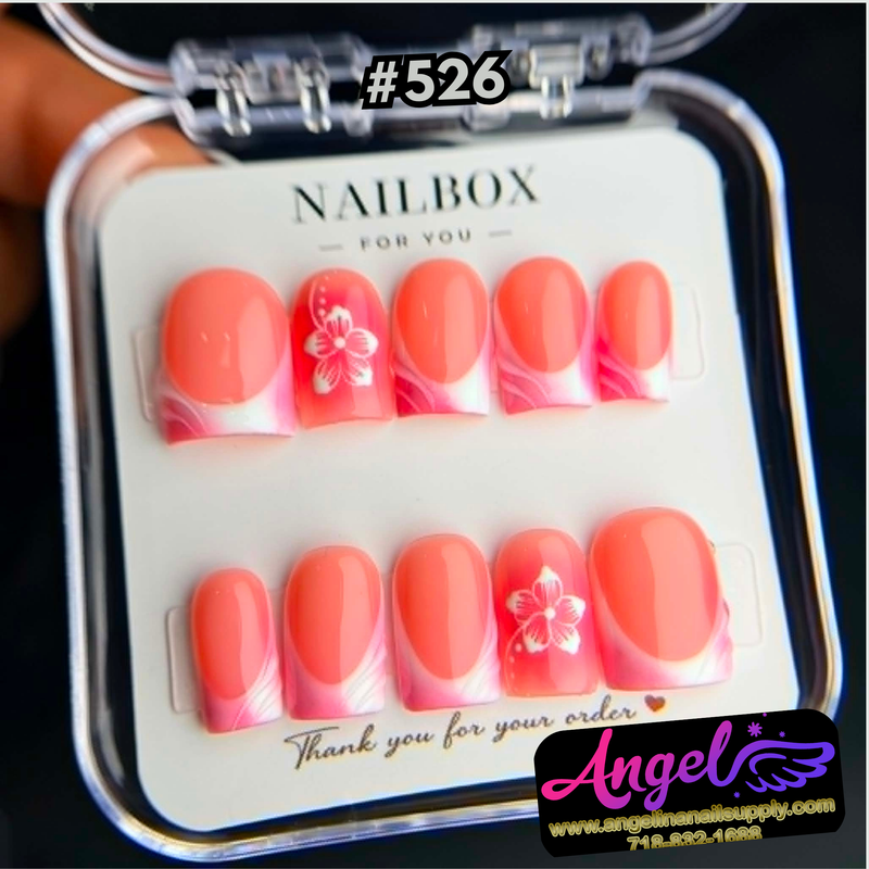 Angelina Handmade Custom Press-On #0510-#0539
