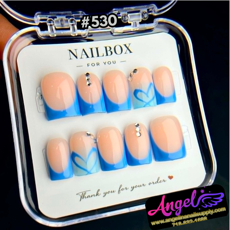 Angelina Handmade Custom Press-On #0510-#0539